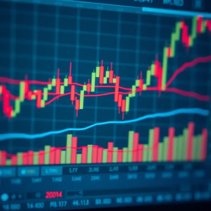 Essential Technical Analysis Tools for Market Evaluation Various technical analysis tools including moving averages, support and resistance lines on market chart