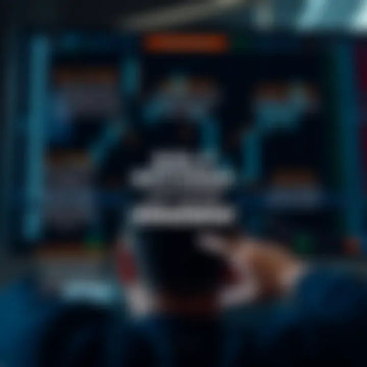 Diagram illustrating key features and benefits of using a binary options simulator