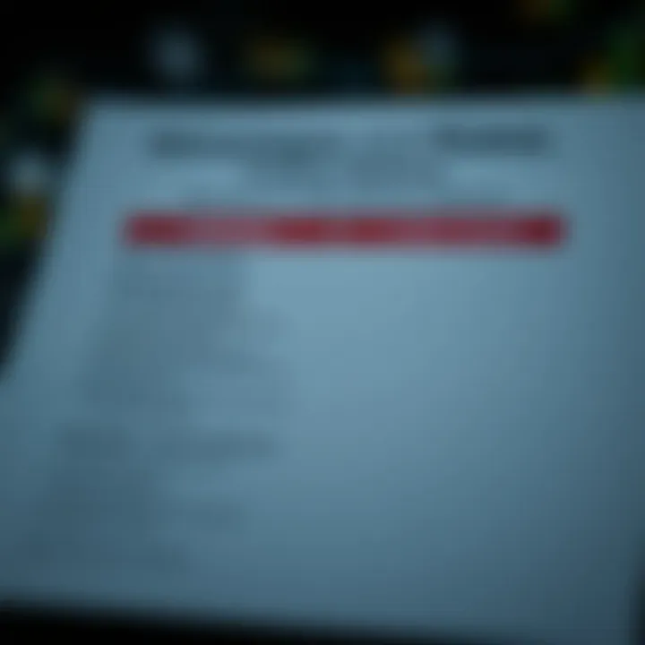 Checklist displaying benefits and potential risks associated with binary options trading