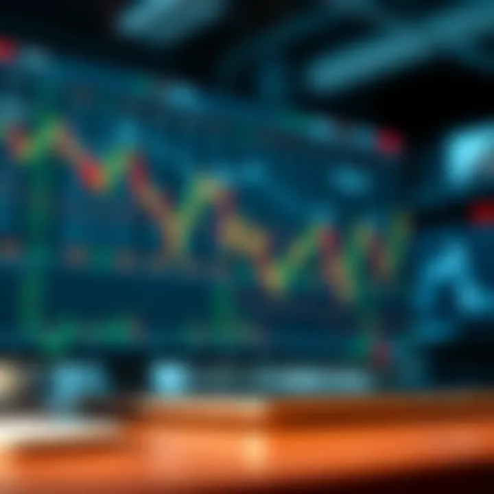 Illustration showing different types of online trading platforms and key factors to consider for selecting a suitable trading tool