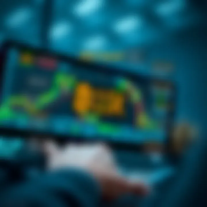 Risk Management and Trading Strategies in Binary Options Illustration showing risk factors and common strategies used in binary options trading