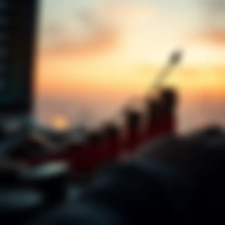 Graph showing growth of investments through forex copy trading