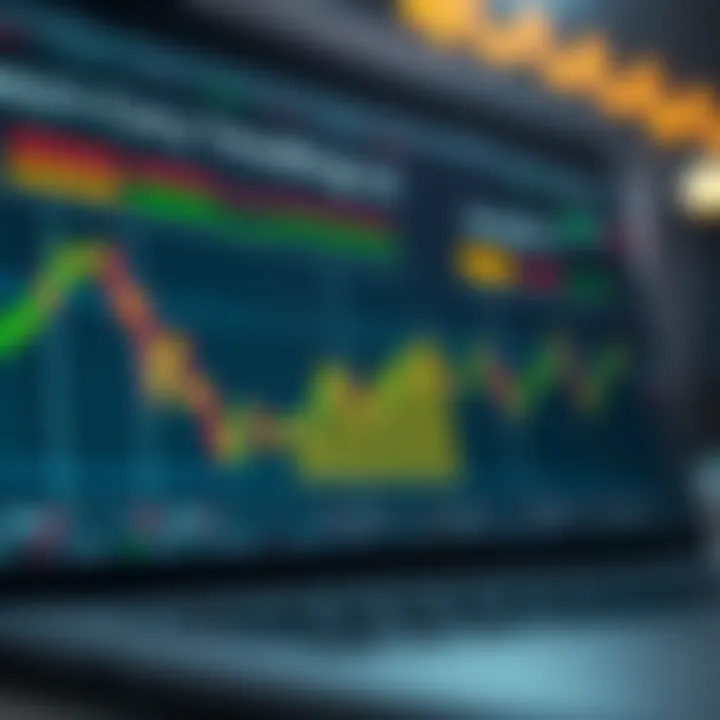 Illustration of advantages and risks associated with copy trading including potential gains and market volatility