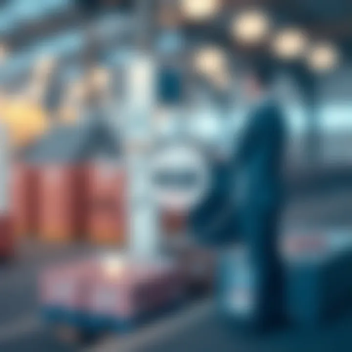 Diagram illustrating risk identification and evaluation in different industries