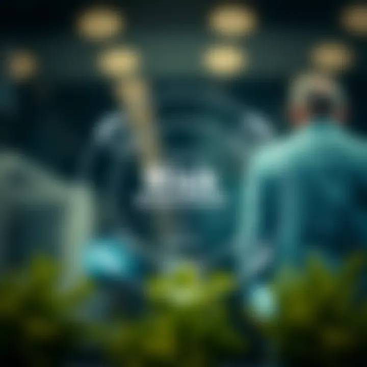 Key Stages of Risk Management Diagram illustrating key stages in risk management including identification, evaluation, and control