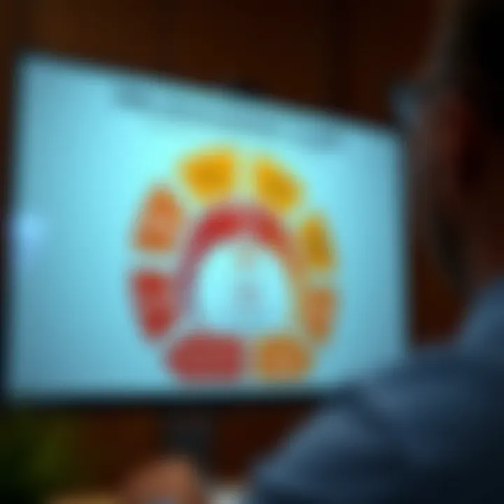 Visual diagram illustrating the stages of risk management from identification to continuous monitoring