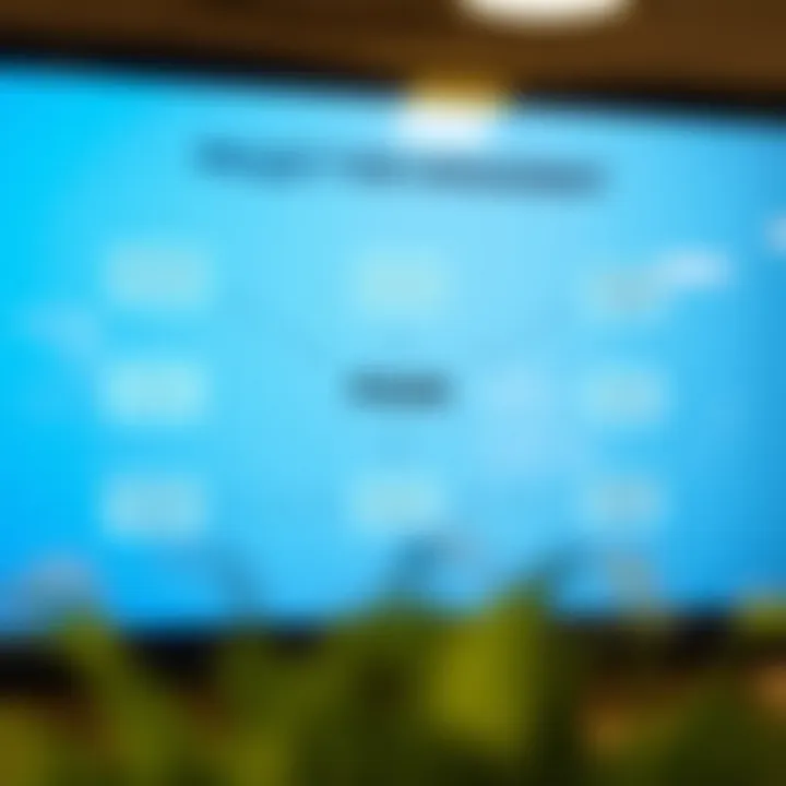 Flowchart illustrating key phases of project risk management from identification to mitigation