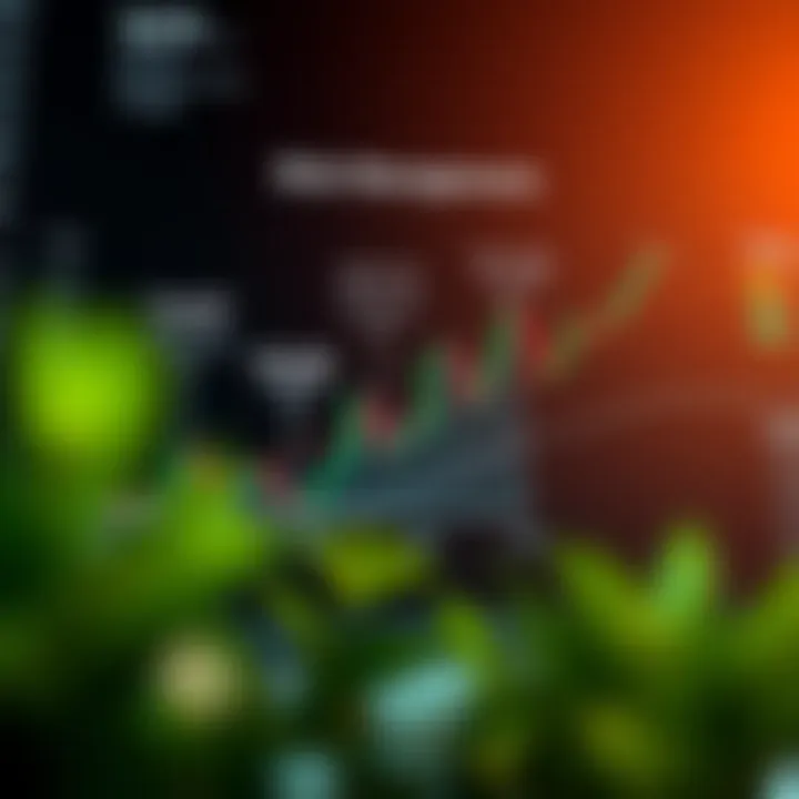 Graph illustrating different risk management strategies in financial trading