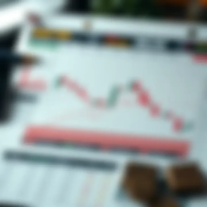 Detailed chart showing effective binary options trading strategies and risk management techniques