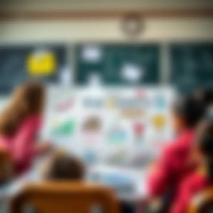 Dibujos para gestionar riesgos en la escuela
