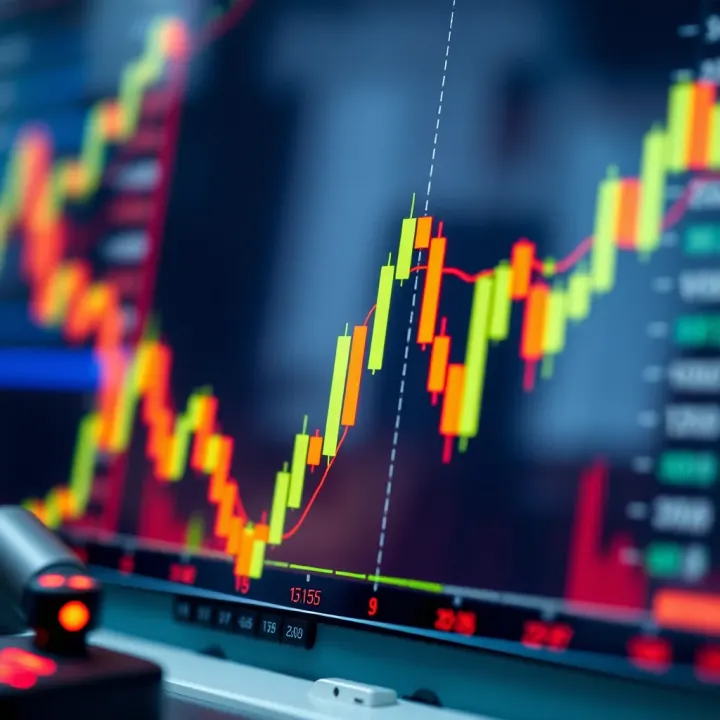 Illustration of candlestick patterns with contextual indicators highlighting pattern confirmation in market trends