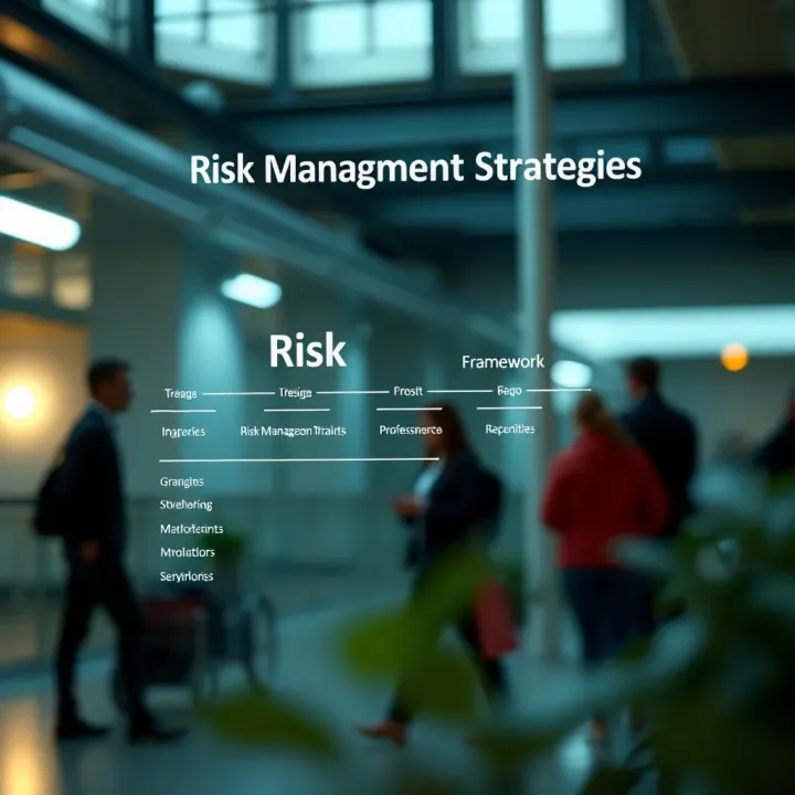 Diagram illustrating key stakeholders and methodologies involved in Colombia's risk management framework