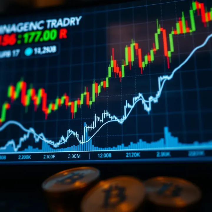 Effective Risk Management in Cryptocurrency Trading Graph highlighting risk management strategies in crypto trading environment