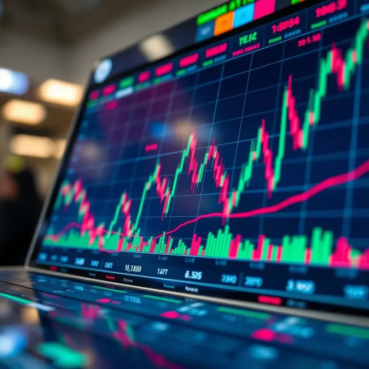 Graphical representation of market reactions to economic data releases highlighting key Forex market trends