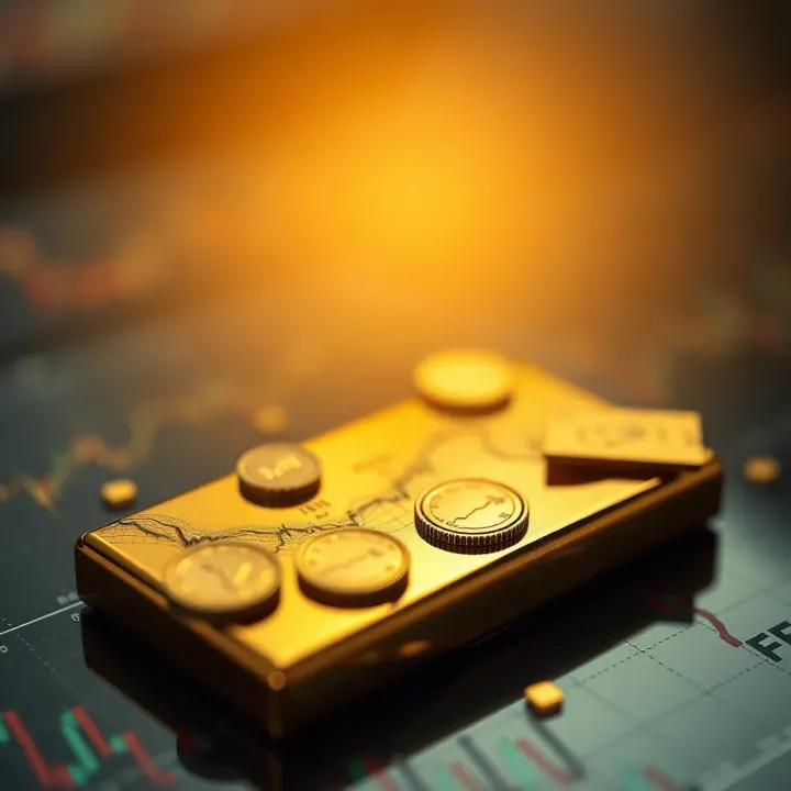 Illustration of common gold trading patterns and external factors influencing market dynamics