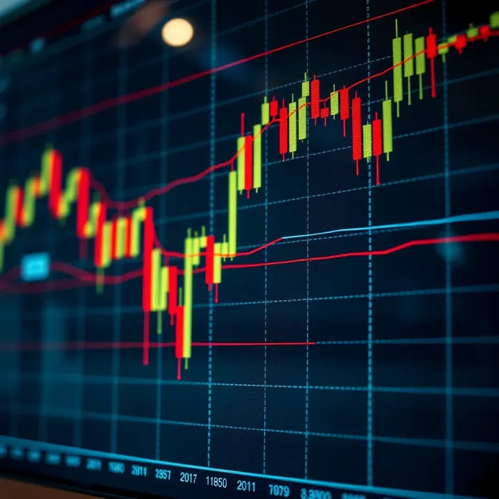 Chart showing bullish Japanese candlestick patterns indicating potential upward price movement