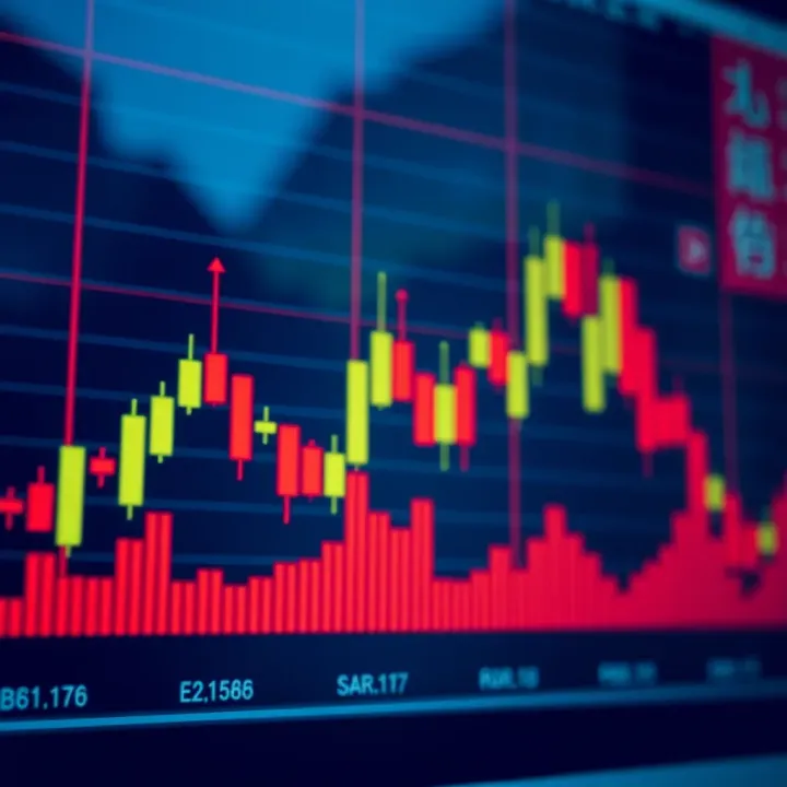 Chart displaying common Japanese candlestick patterns used in technical market analysis