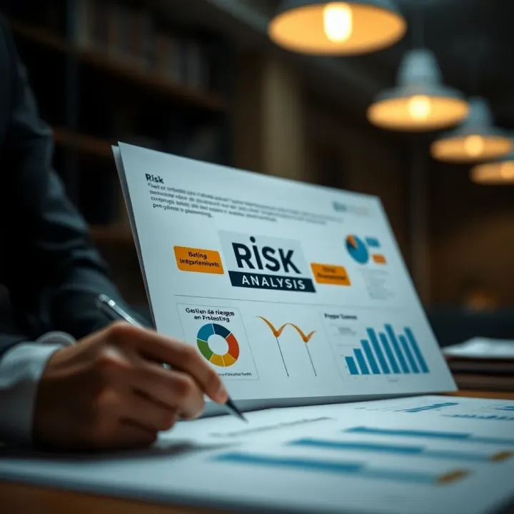 Diagram showing techniques for risk analysis and integration into project planning