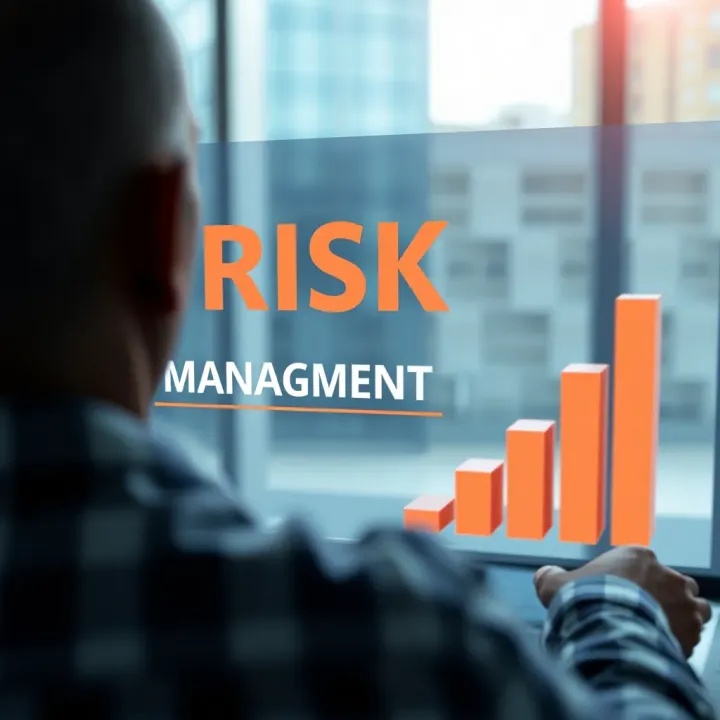 Integrating Risk Management into Organizational Strategy Conceptual graphic showing the integration of risk management in organizational strategy for improved decision making and sustainability