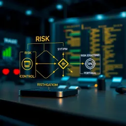 Core Elements of a Risk Management System Diagram illustrating key components of a risk management system including risk identification, evaluation, and control mechanisms