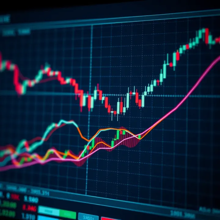 Market Volume and Price Movement Correlations Graph illustrating market volume and price movement correlations